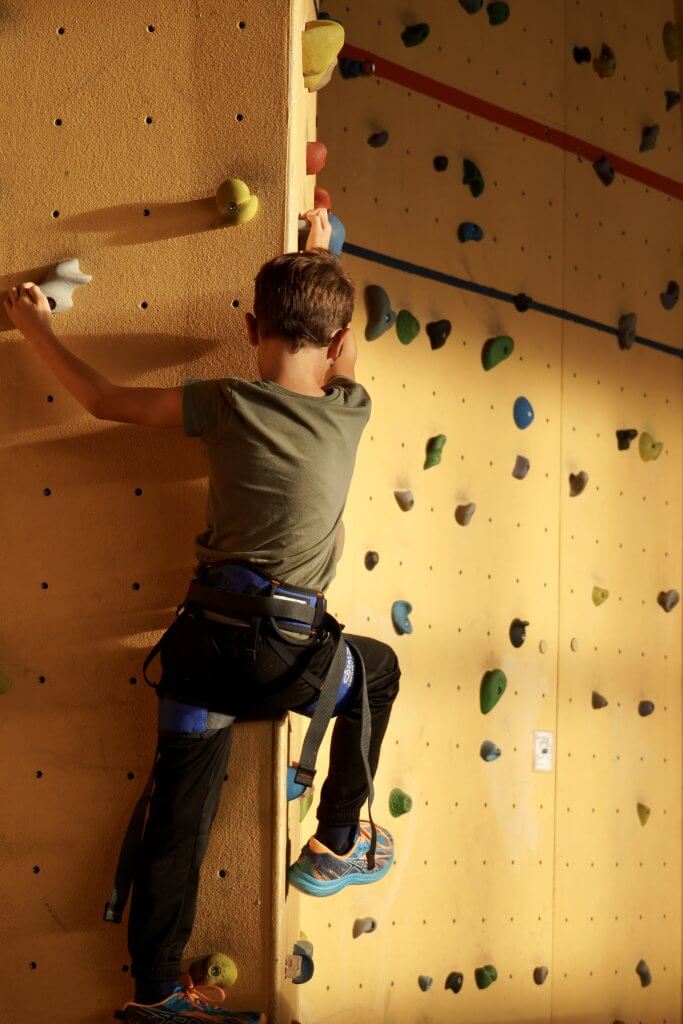 club d'escalade enfants suisse normande