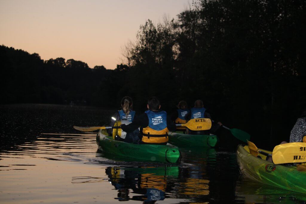 Balade nocturne nature environnement sur l'Orne en Suisse Normande avec Thury Plein Air